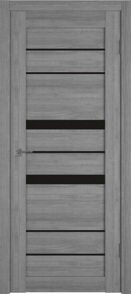 Дверь межкомнатная LIGHT 30| MOUSE | BLACK GLOSS