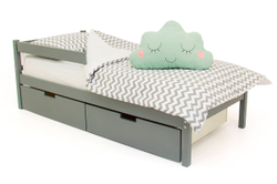 Детская кровать тахта Бельмарко Svogen графит