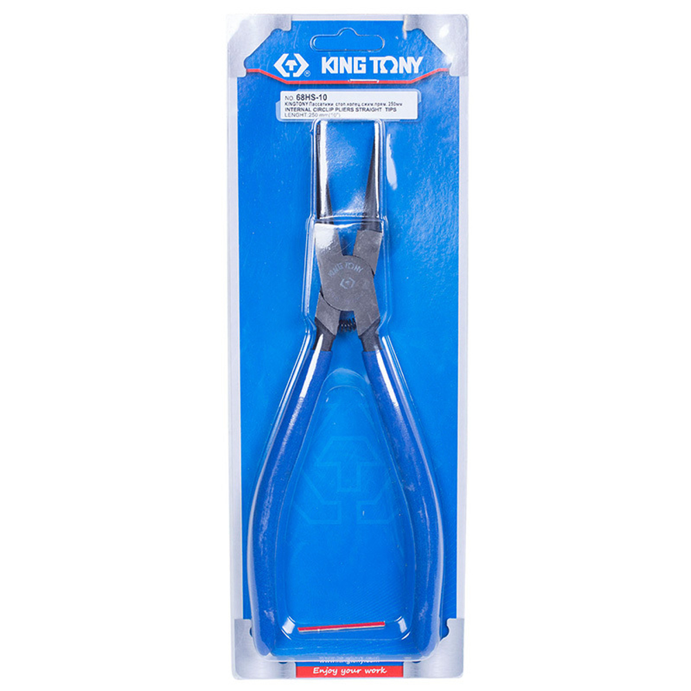 KING TONY (68HS-10) Съемник стопорных колец 250 мм, прямой, сжим