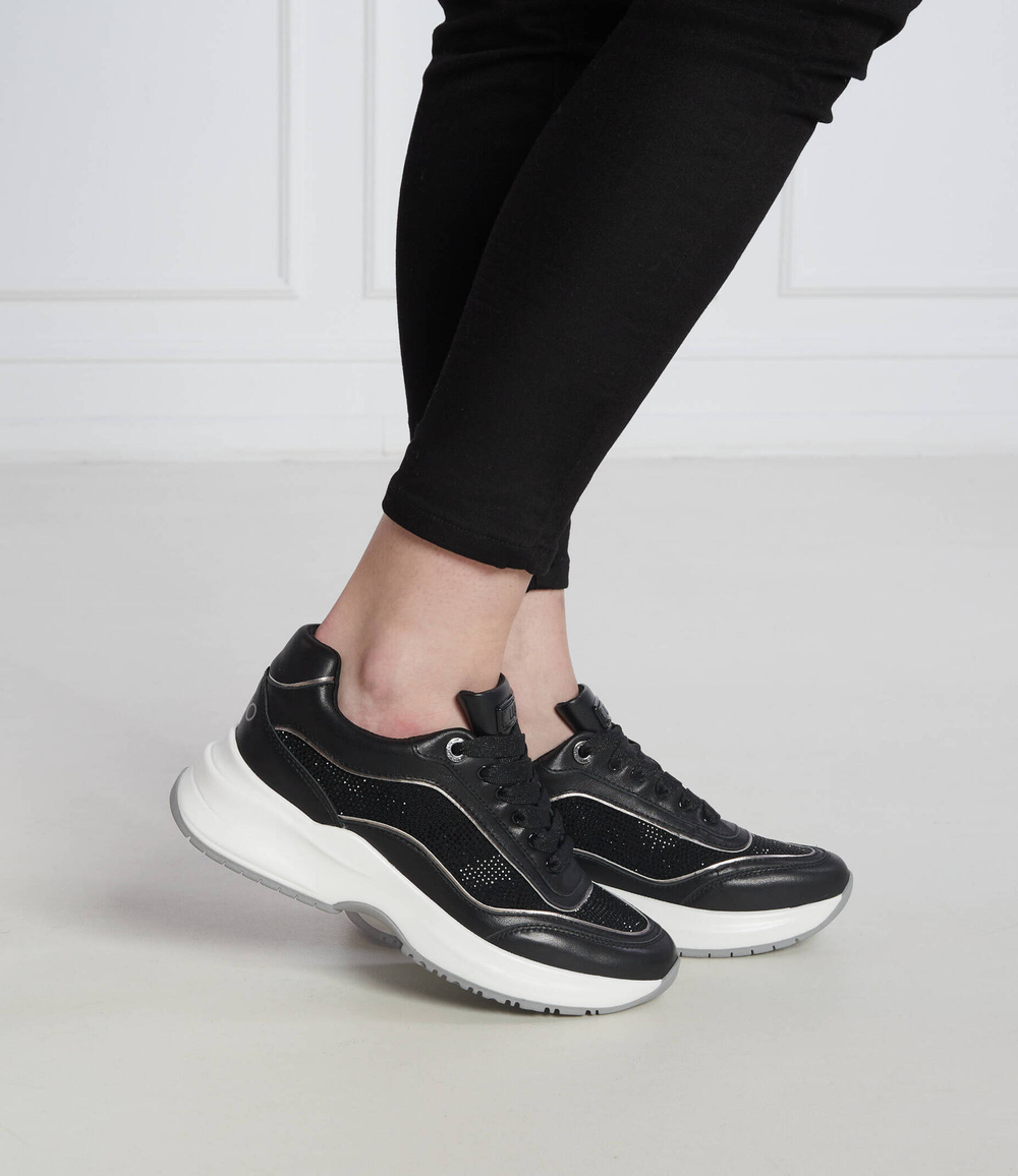 кожаные кроссовки lily 15 Liu Jo - черный(BA3077 PX073)