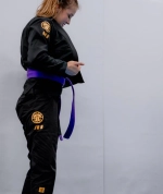 Кимоно женское Tatami BJJ LADIES PRO SERIES - BLACK & CHAMPION GOLD