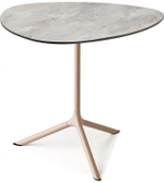 Стол ламинированный обеденный Scab Design Tripe Maxi, тортора, каменный