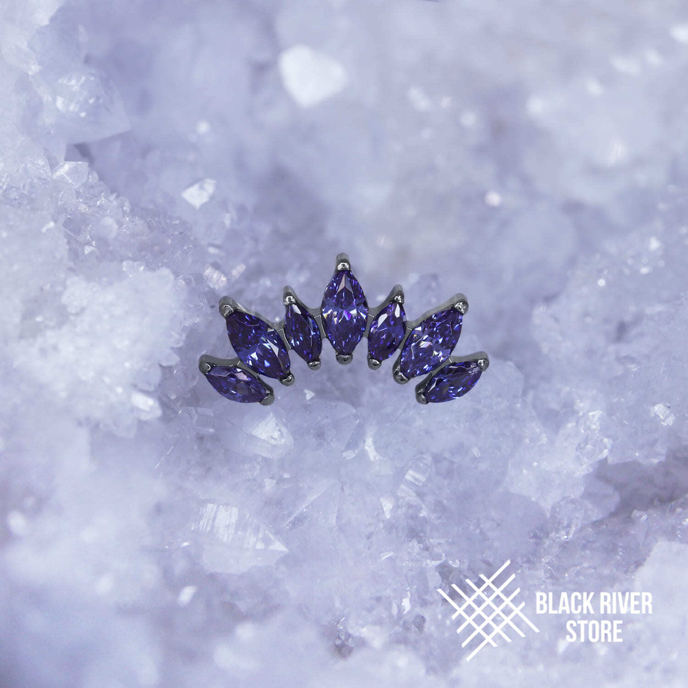 7K Marquise v.2 Tanzanite