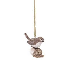 GAEM Украшение новогоднее "Птица", L5 W2,5 H5 см, 2в.