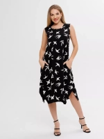 Сарафан домашний больших размеров пляжный летний платье