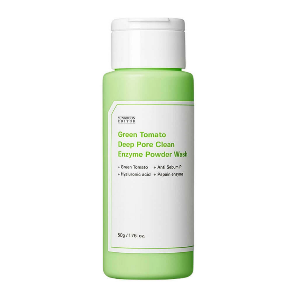 Sungboon Editor Green Tomato Deep Pore Clean Enzyme Powder Wash 50g