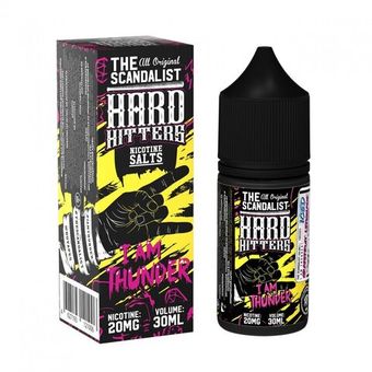 Жидкость The Scandalist Hardhitters Salt 2% 30 ml - I Am Thunder (Ледяной грейпфрутовый лимонад)