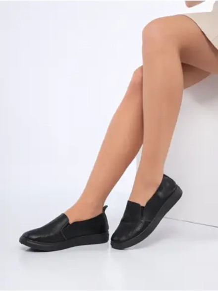 Мокасины летние с перфорацией