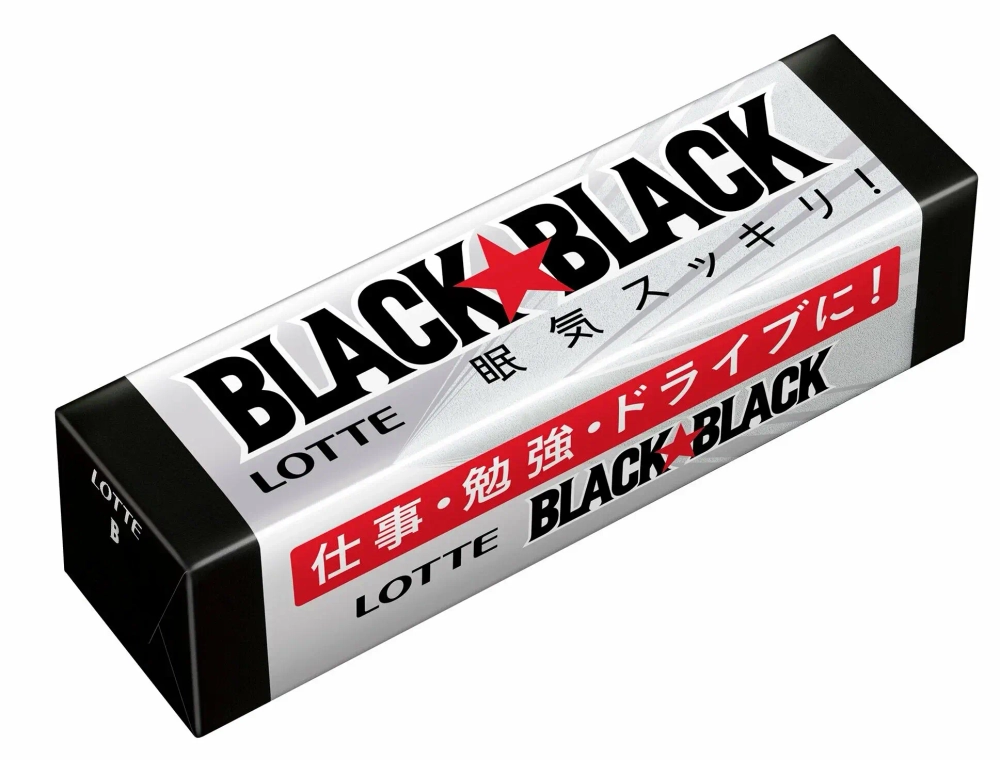 Lotte Блэк Блэк Жевательная резинка 26,1гр