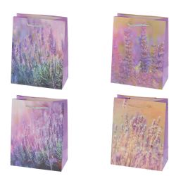 GAEM Пакет подарочный (бумага 210г/м2, блок 12шт), L18 W10 H23 см, 4в.