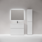 Тумба напольная Sancos Folk Floor 995х445х850, c двумя ящиками оснащенными доводчиками, Bianco, арт.FL100FW