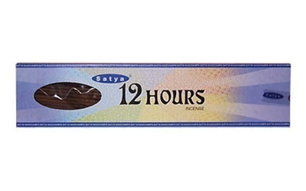 Satya 12 Hours Благовоние-масала Двенадцать часов, 30 г