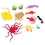 Набор морских животных 8шт, пакет D8-2