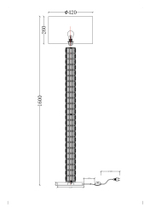 Торшер Maytoni Talento DIA008FL-01CH