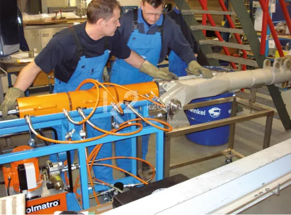 Домкрат Holmatro HHJ 45 S 15 с полым плунжером и пружинным возвратом