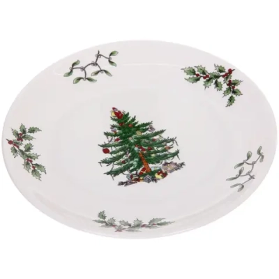 Тарелка керамическая «Ёлочка» 23*2см