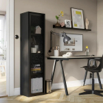 Шкаф с дверцами - IKEA IVAR/ИВАР ИКЕА, 160х30х40 см, черный