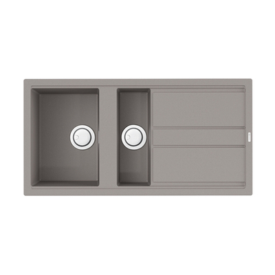 Мойка Kitagawa 100-2-GR Artceramic/leningrad grey