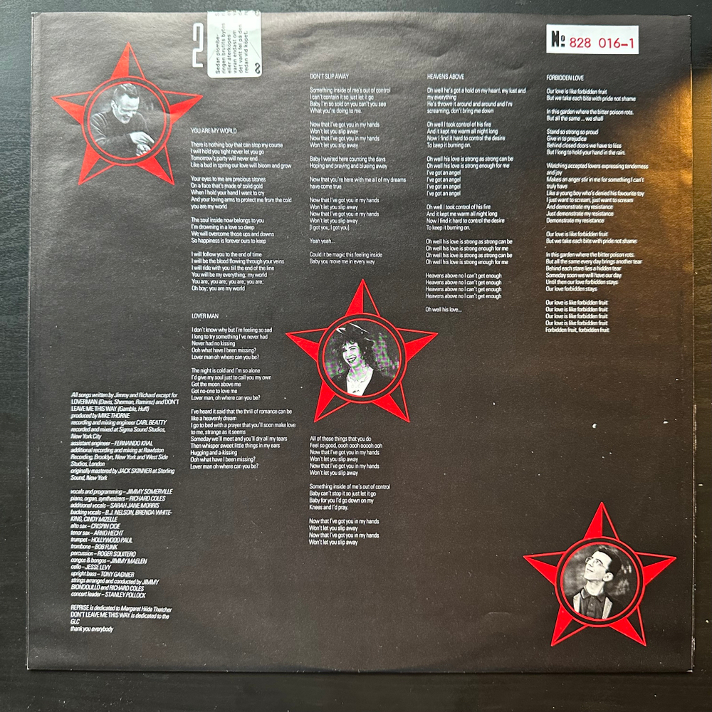 Communards – Communards (Голландия 1986г.)
