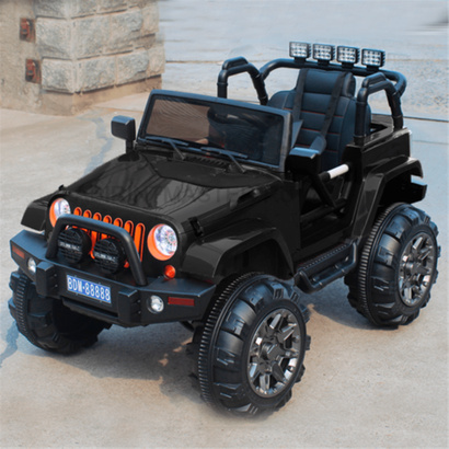 Электромобиль детский "JEEP 4WD", 12V10AH, черный