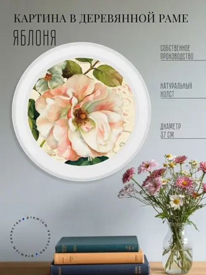 Картина на стену интерьерная на холсте 37 см