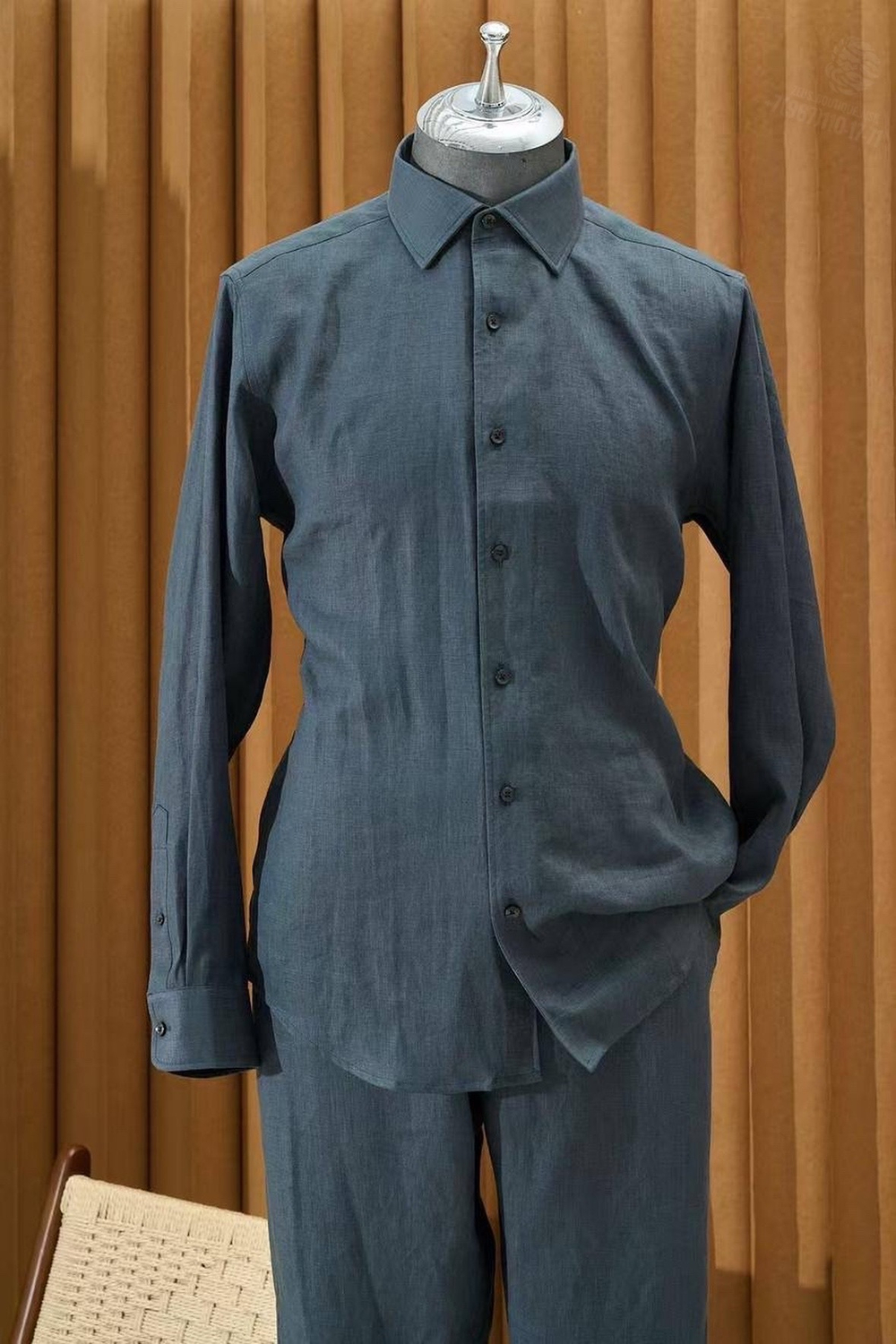 Льняной костюм Ermenegildo Zegna