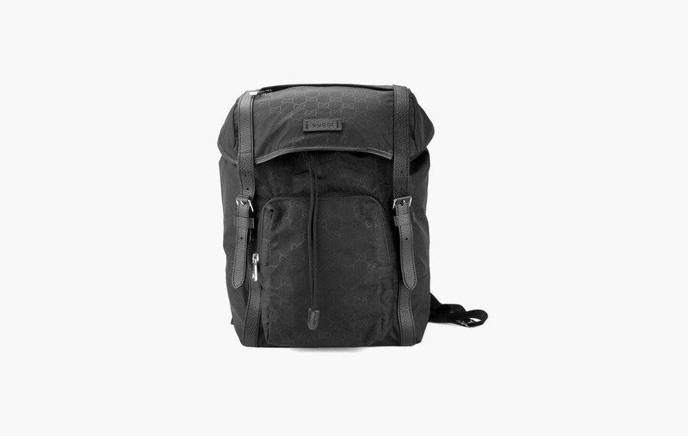 Рюкзак Gucci GG Supreme Nylon Backpack &quot;Black&quot;