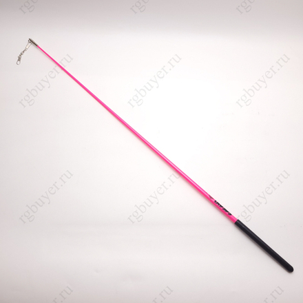 Палочка Sasaki 60 см розовая с чёрной ручкой КEPxB (Fluo Piпk x Вlack)