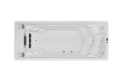 Плавательный спа-бассейн с профессиональным противотоком и тремя лежаками Victoria Star VS-GT605