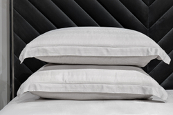 Постельное белье семейное Garda Decor Гарда серое