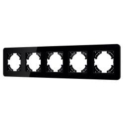 Рамка стеклянная FRM-OMALI-GS-5-BK (Arlight, -) 049705