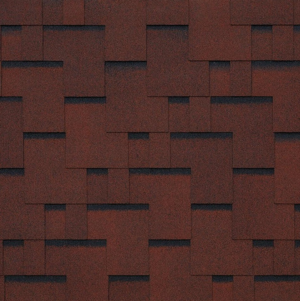 Черепица гибкая Tegola Comfort Sanremo Rosso 402