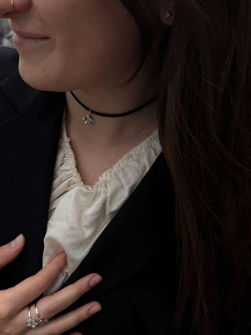 Подвес Lilac 5, белая эмаль