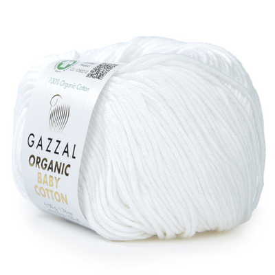 ORGANIC BABY COTTON,белый