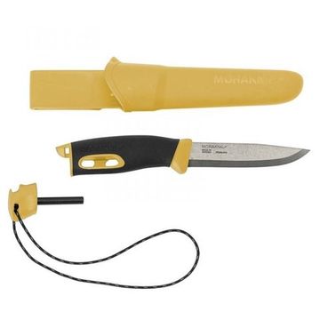 Нож Morakniv Companion Spark Yellow, нержавеющая сталь, 13573