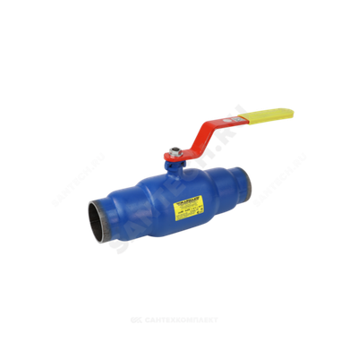 Кран шаровой сталь 11с67п Ду 125 Ру25 п/привар L=390мм полнопроходной Маршал ЦП.00.1.025.125