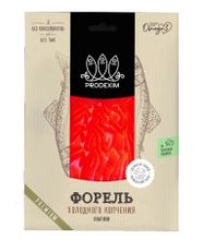 Форель Радужная холодного копчения филе-ломтики 150г. Prodexim - купить не дорого в Москве