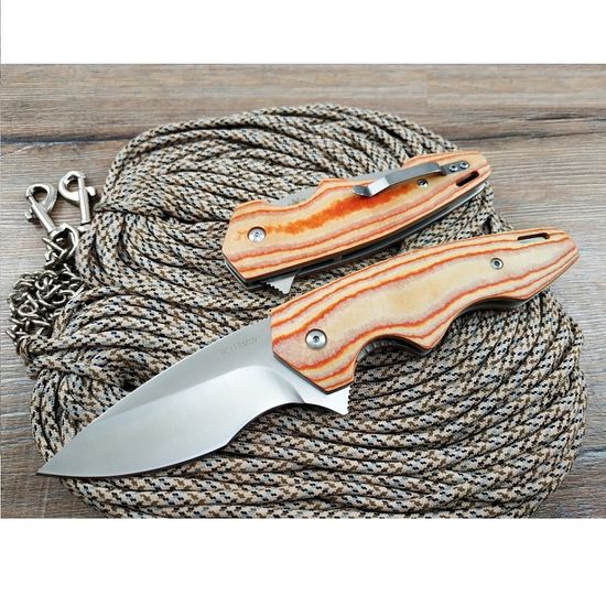 Складной нож Steelclaw PHAN 3 c клинком из стали 9Cr18MoV, рукоять G10