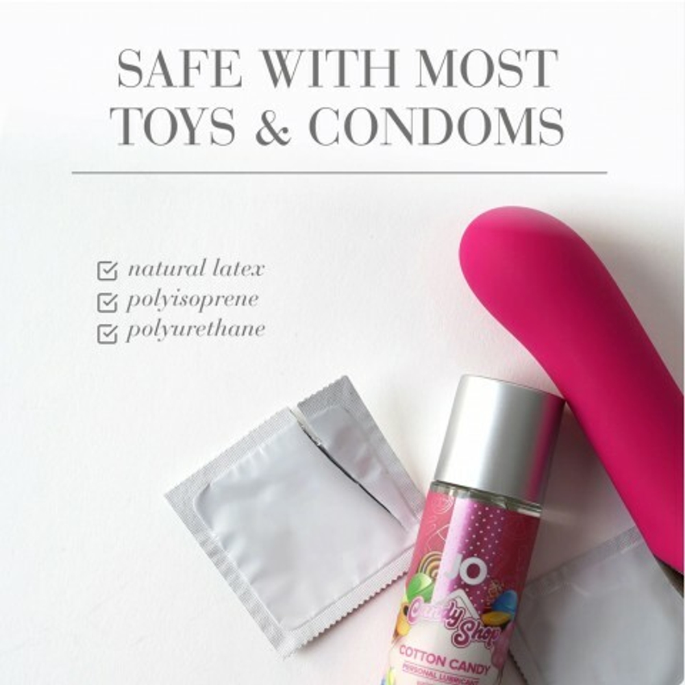 Вкусовой лубрикант "Сахарная вата" Candy Shop Cotton Candy, 60 мл