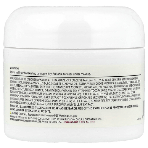 Swanson, крем против морщин Pycnogenol®, 59 мл (2 жидк. унции)