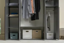 Шкаф "Норд" 4-х ств (графит), МФ Миф, г. Пенза