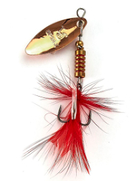 Блесна вращающаяся Lucky John SPIN X LONG 05 12,0г CR (5шт. в упк.)