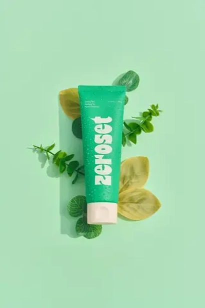 ZEROSET Очищающая пенка-пилинг с зелёным чаем Green Tea Peeling To Foam Cleanser (120 г)