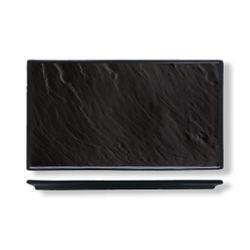 Блюдо прямоугольное 30*17 см Organic Black фарфор P.L. Proff Cuisine [3]
