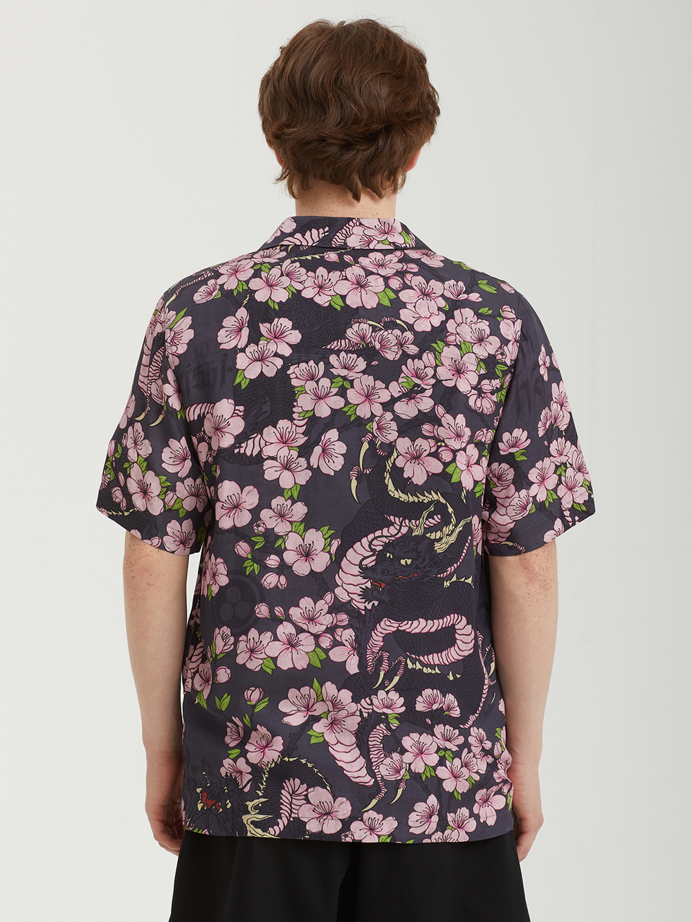 Мужская Рубашка Sakura Camp Collar