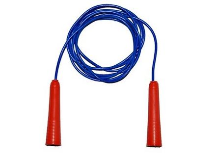 Скакалка (цветная, пластикат). Длина 1,8 м. Продажа только упаковкой 10 шт: Н018