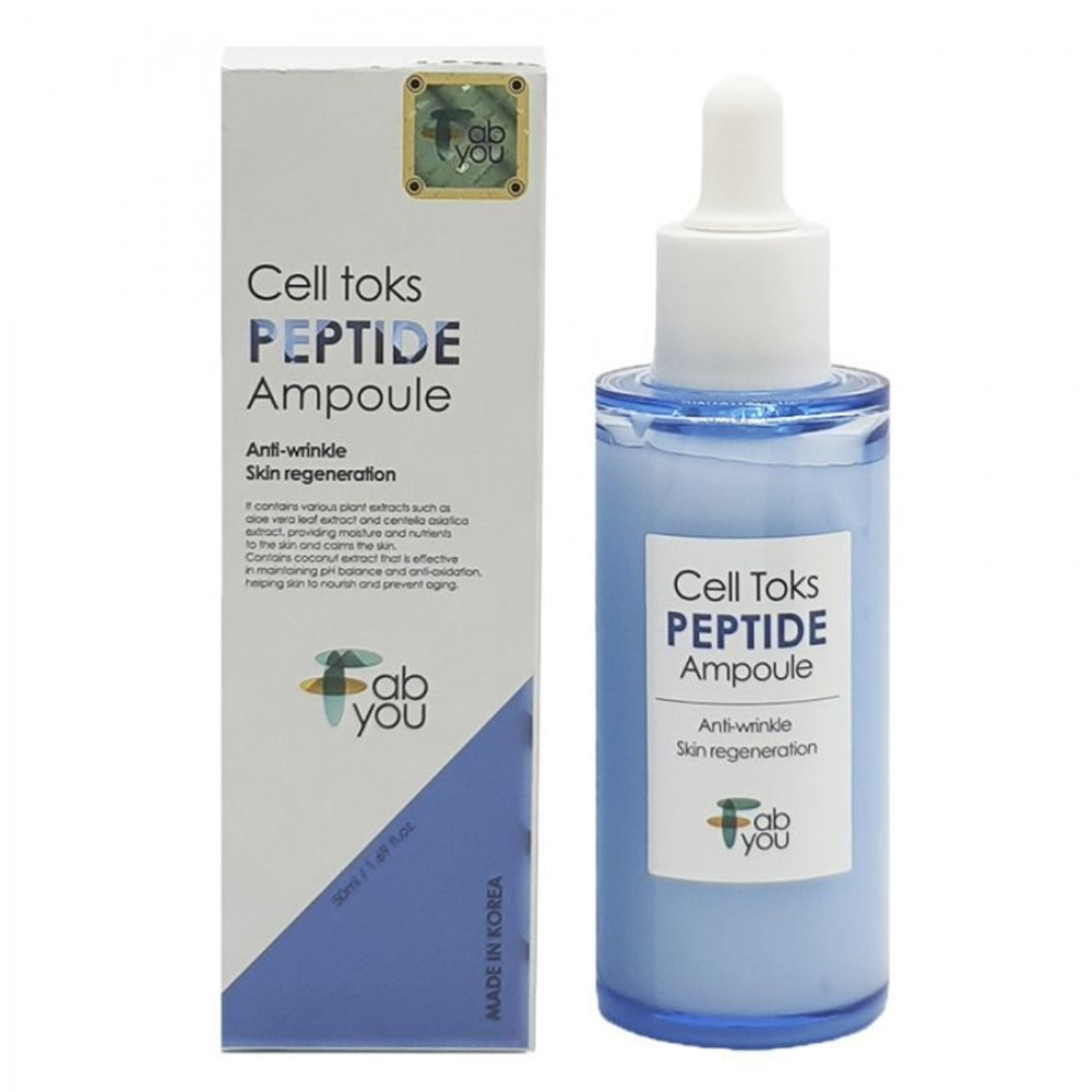Eyenlip Восстанавливающая сыворотка для лица с пептидами Fabyou Cell Toks Peptide Ampoule 50мл