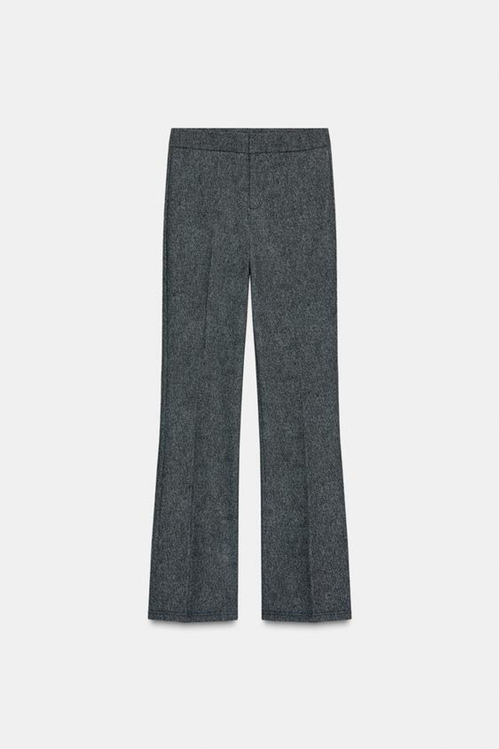 ZARA ЛЕГИНСЫ FLARE, СЕРЫЙ МЕЛАНЖ