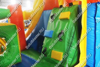 Детский надувной батут "Границы радости" 3,5*3*2,5 м