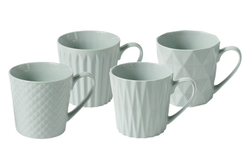 Набор кружек 4шт 380мл Maxwell&Williams Nova голубой